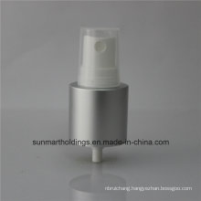 24415 Matt Silver Cream Spray Pump with PP Cap